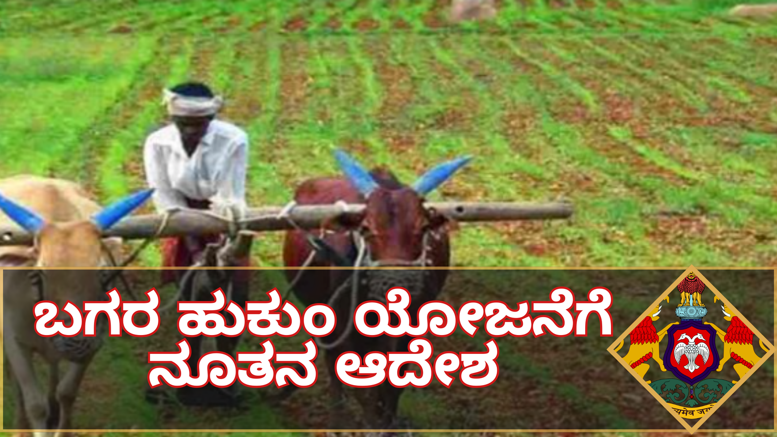 Bagar Hukum Scheme ಬಗರ ಹುಕುಂ ಯೋಜನೆಗೆ ನೂತನ ಆದೇಶ: ರೈತರ ಅಭಿಪ್ರಾಯಗಳೇ ಮುಖ್ಯ!