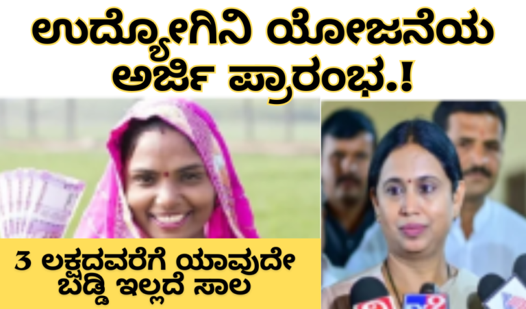 Udyogini scheme apply online ಉದ್ಯೋಗಿನಿ ಯೋಜನೆ ಅಡಿಯಲ್ಲಿ 3 ಲಕ್ಷದವರೆಗೆ ಸಾಲ ಸೌಲಭ್ಯ: 1.50 ಲಕ್ಷ ಸಬ್ಸಿಡಿ ಸಿಗುತ್ತೆ! ಈ ರೀತಿ ಅರ್ಜಿ ಸಲ್ಲಿಸಿ
